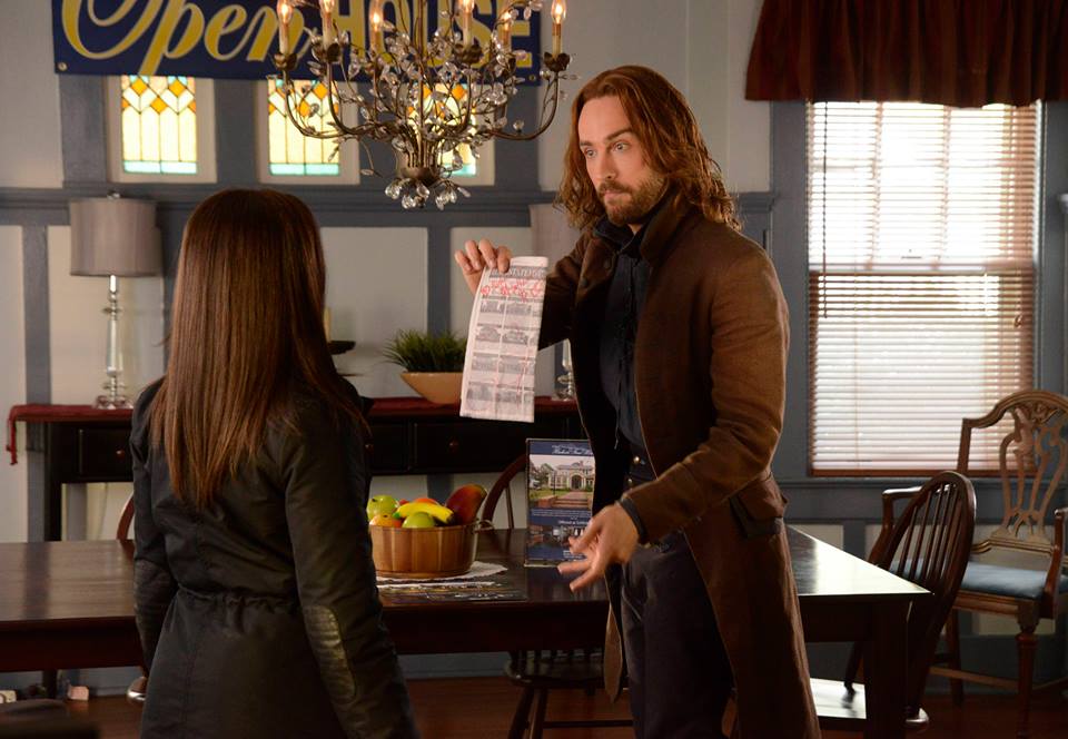 Ichabod and Abbie on Sleepy Hollow