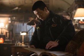 Sgt. Drew Wu in photo from the Grimm on NBC episode "Death Do Us"