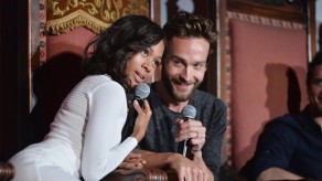 Nicole Beharie and Tom Mison at Fan Event