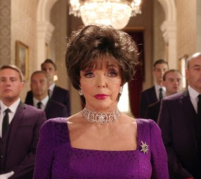 Joan Collins on The Royals