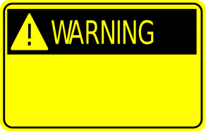 Warning sign