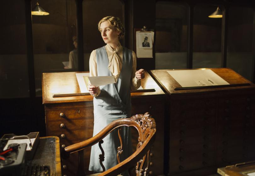 Lady Edith works at the magazine on Downton Abbey