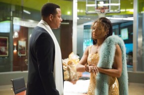 Lucious and Cookie all dressed up before the ASAs on Empire