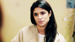 Diane Guerrero as inmate Maritza Ramos on Orange is the New Black