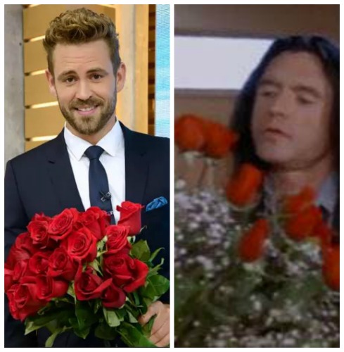 Nick Viall on the Bachelor and Tommy Wiseau in The Room