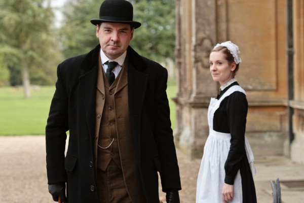 Mr. Bates and Anna on Downton Abbey