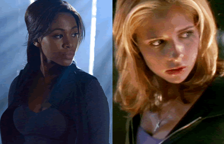 Abbie Mills of Sleepy Hollow and Buffy Summers of Buffy the Vampire Slayer