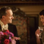 Cora flirts with Simon Bricker over dinner on Downton Abbey