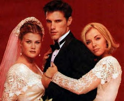Sami, Austin and Carrie on Days of Our Lives