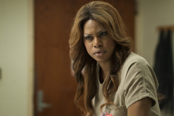 Laverne Cox plays Litchfield prison, hair stylists Sophia on Network series on Orange is the New Black