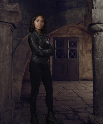 Nicole Beharie as Abbie Mills for Sleepy Hollow S3 promotion